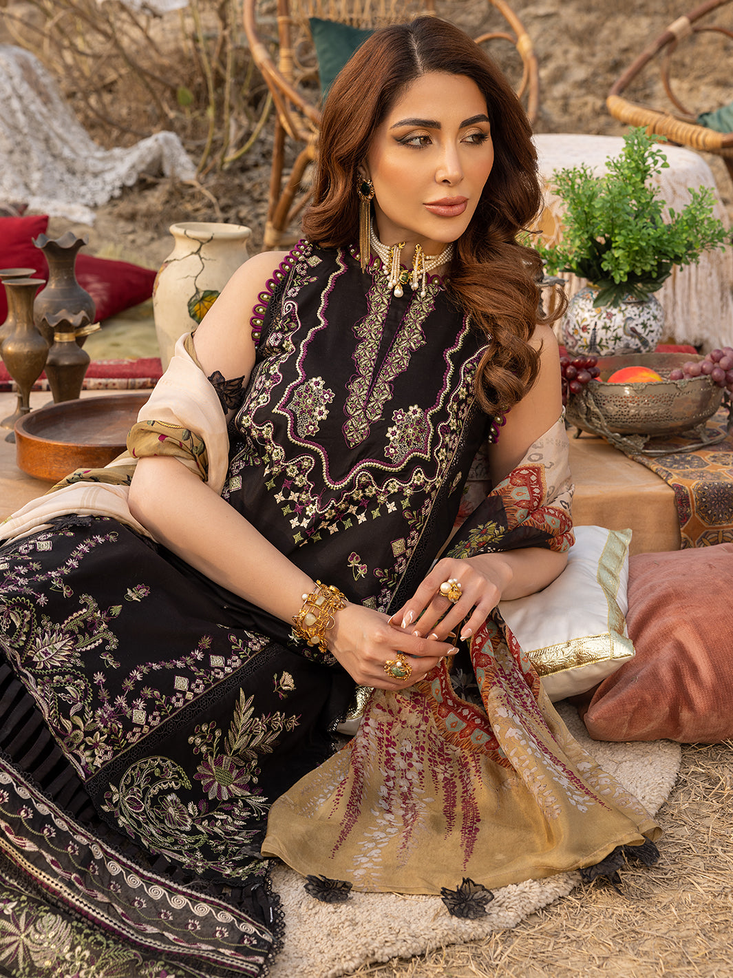 AASHNA | 3 Piece Luxury Lawn