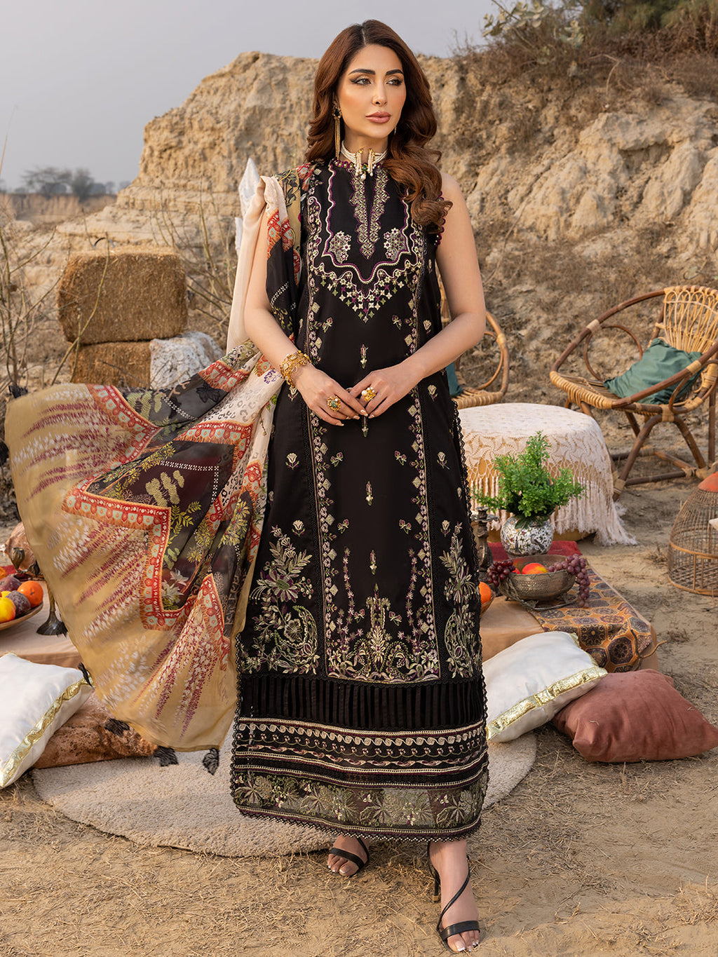 AASHNA | 3 Piece Luxury Lawn