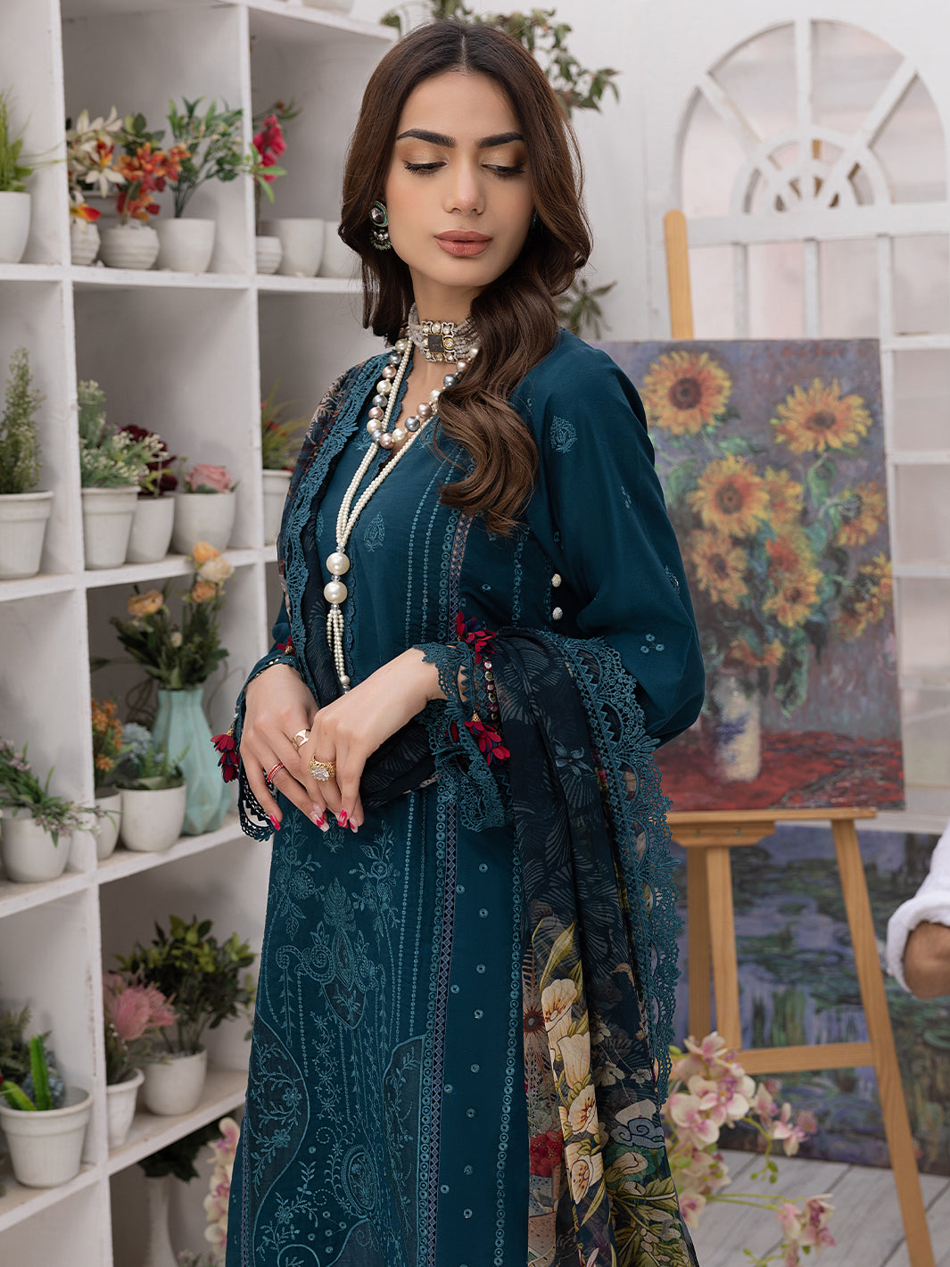 PEACOCK | 3 Piece Luxury Lawn