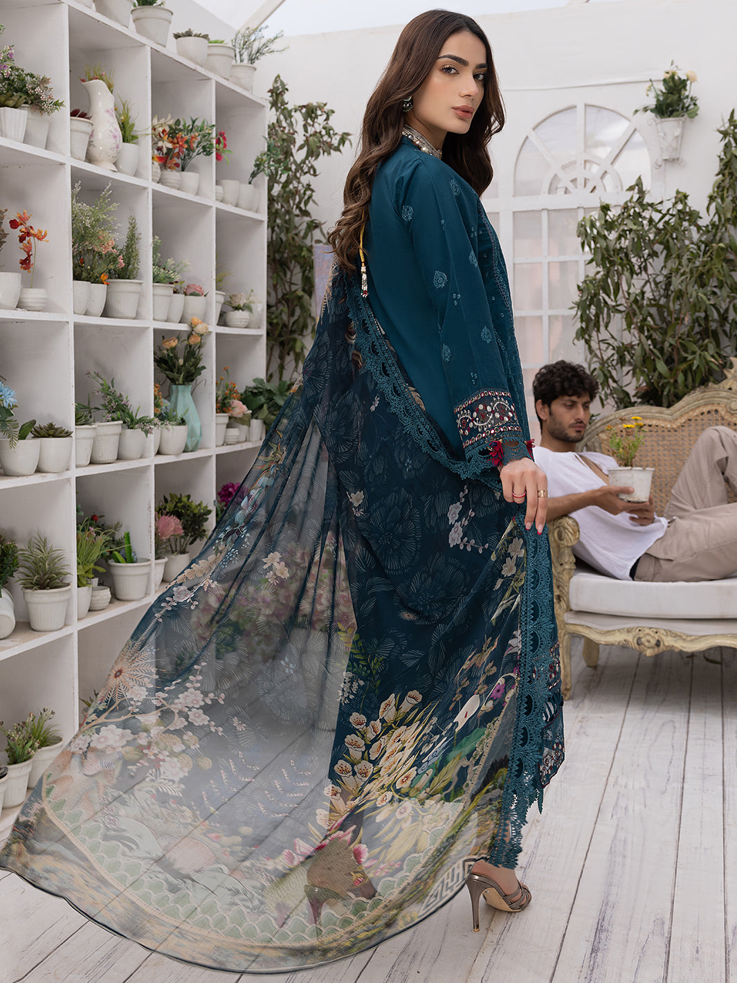 PEACOCK | 3 Piece Luxury Lawn