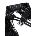 Black Studded Fringe Festival Belt