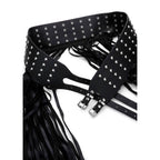 Black Studded Fringe Festival Belt