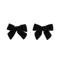 Archi Eyelet black mini bows