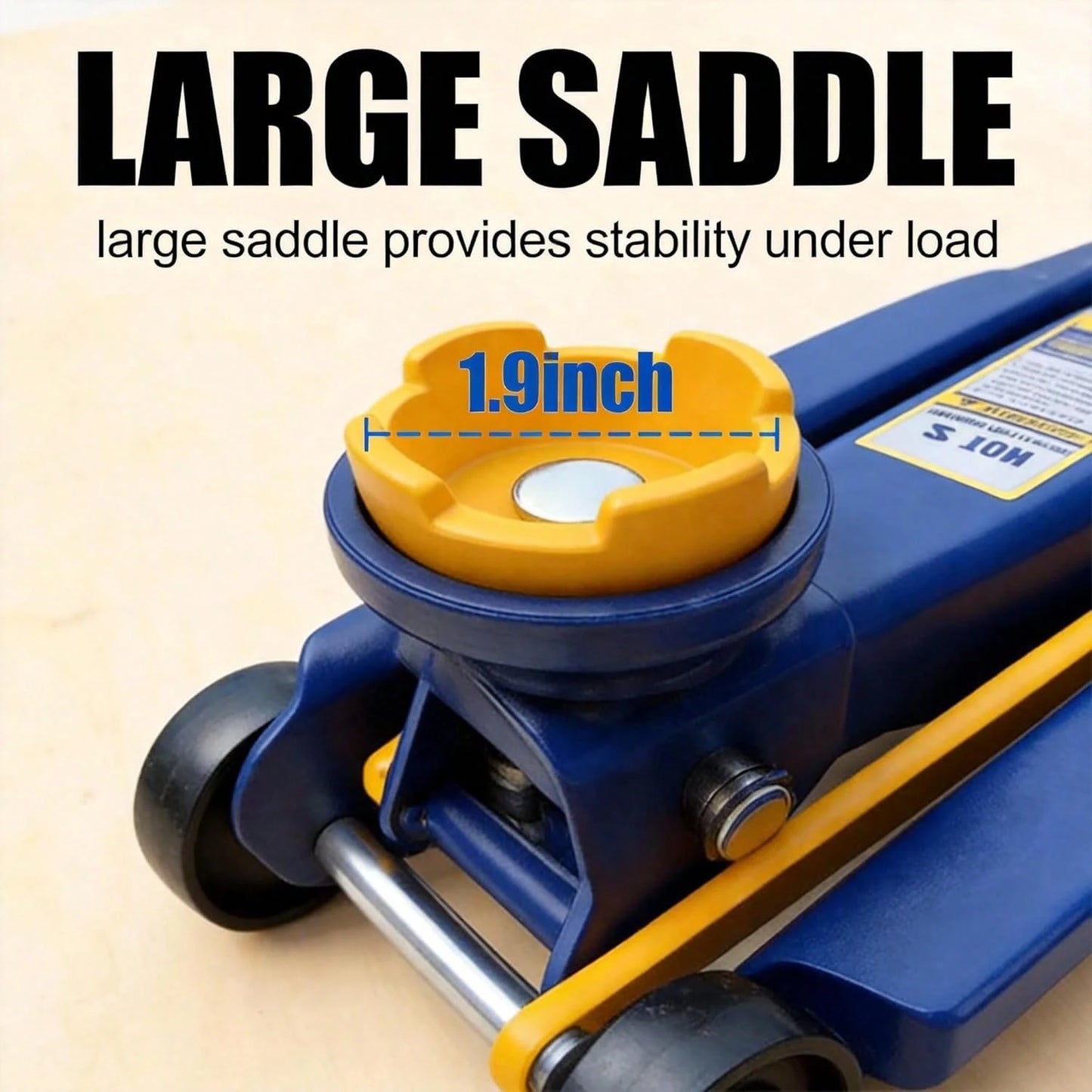 2 Ton Low Profile Hydraulic Floor Jack, 4000 Lbs Trolley Jack With Single Piston Pump, 5-1/8"–13" Lifting Range, Heavy Duty Steel Car Jack