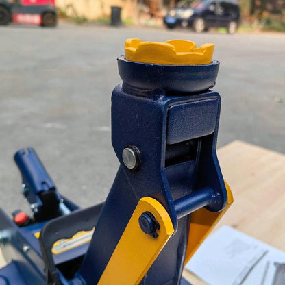 2 Ton Low Profile Hydraulic Floor Jack, 4000 Lbs Trolley Jack With Single Piston Pump, 5-1/8"–13" Lifting Range, Heavy Duty Steel Car Jack