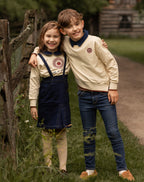 Birnham on the Sea Suspender denim jumper