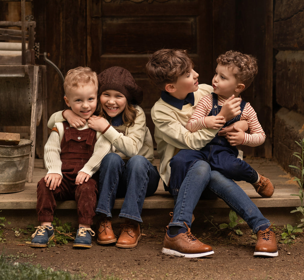 Birnham on the Sea Front pocket brick corduroy overall