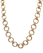 Crystal Chain Link Necklace
