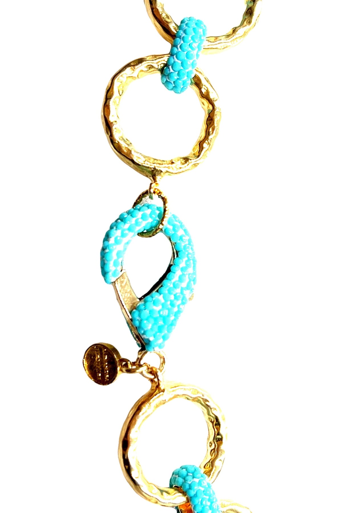 Crystal Chain Link Necklace
