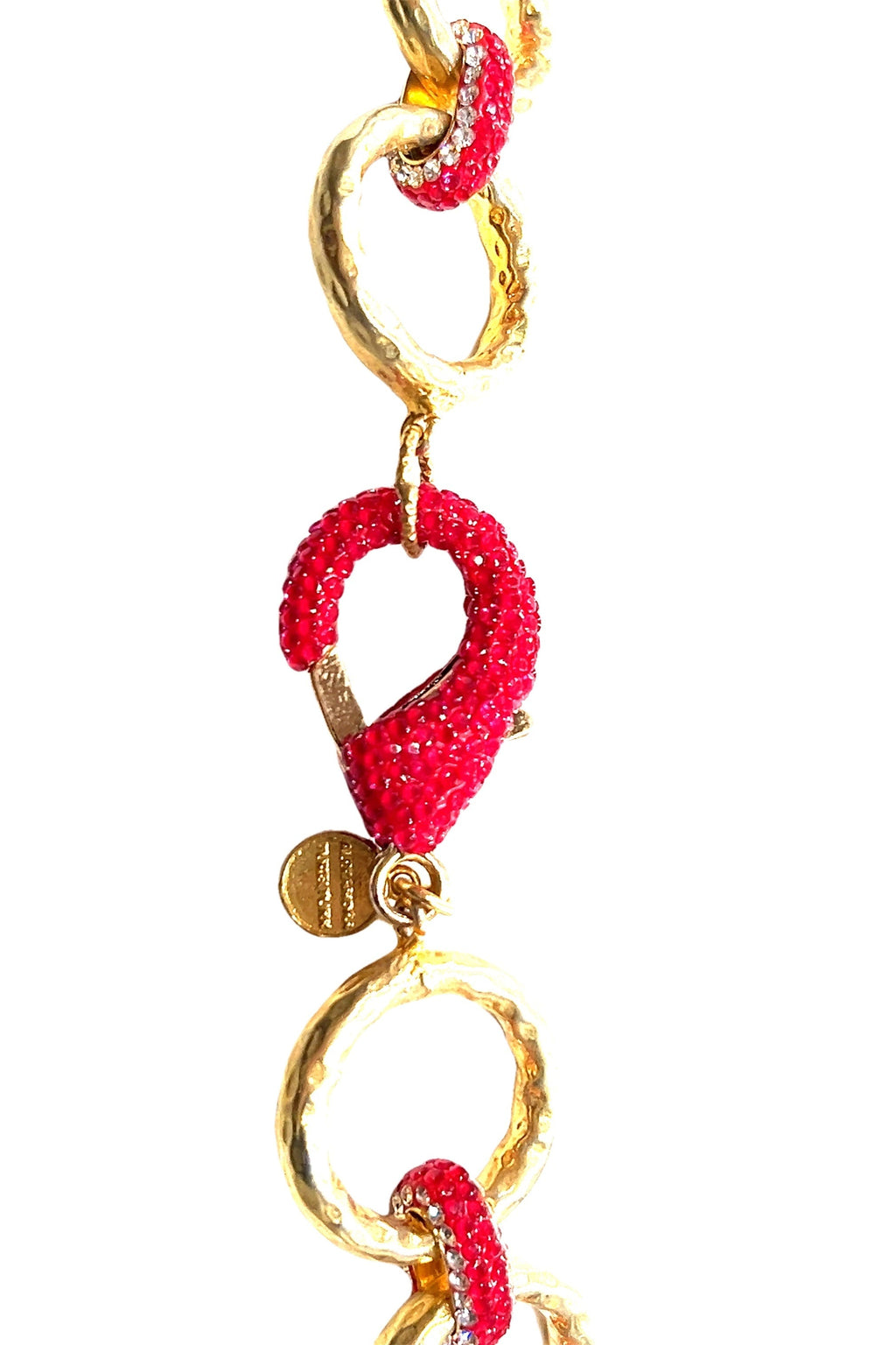Crystal Chain Link Necklace