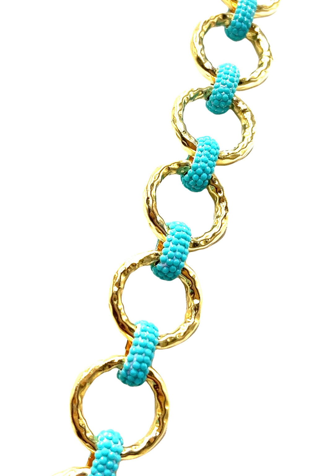 Crystal Chain Link Necklace