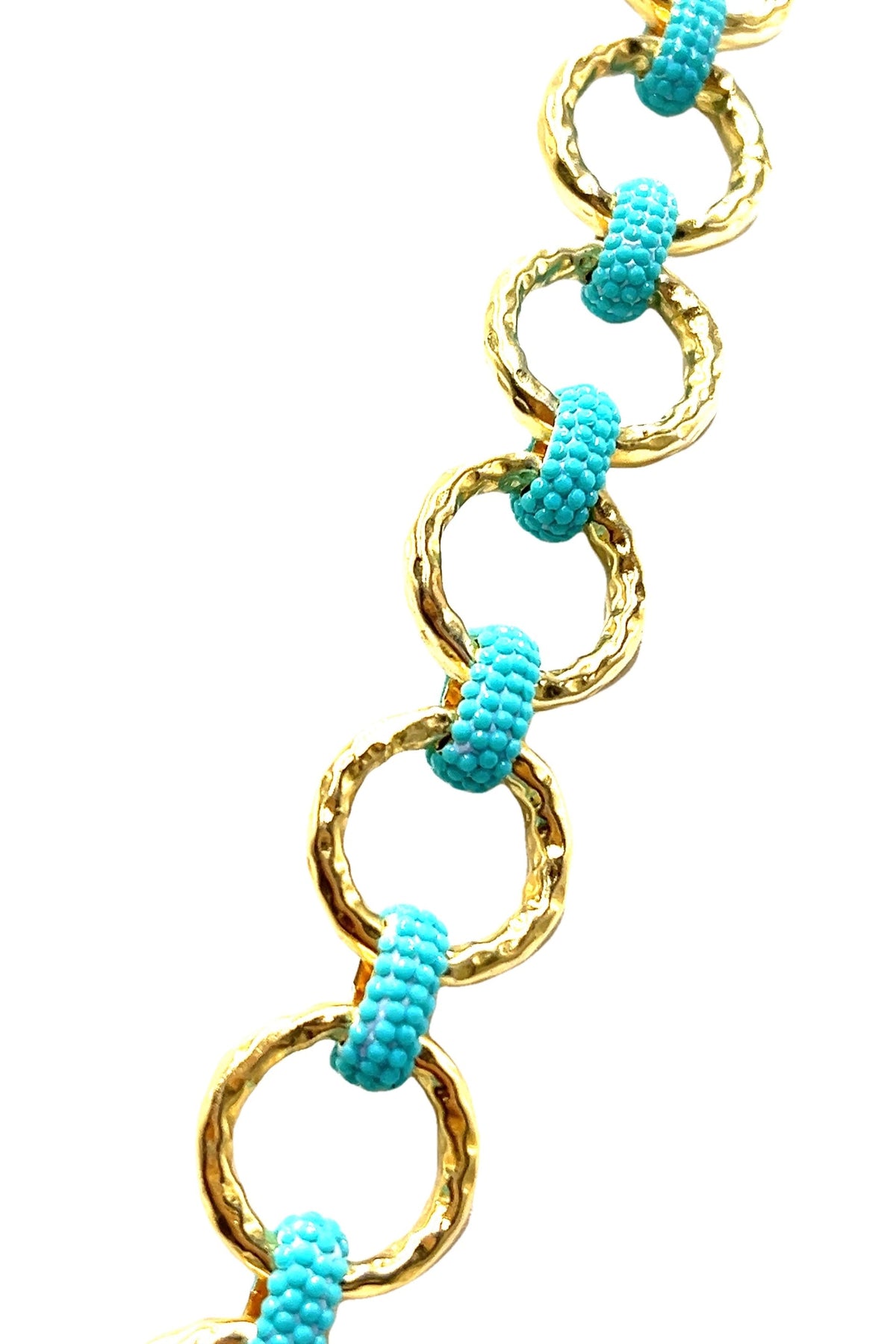 Crystal Chain Link Necklace