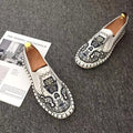 Auspicious Embroidery Traditional Chinese Casual Shoes Loafers