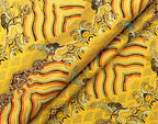 Auspicious Clouds Pattern Brocade Fabric for Chinese Clothes Cushion Covers
