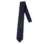 Dragon Embroidery Oriental Style Gentleman Necktie