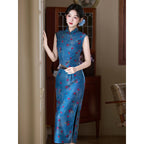 Chinese Style Qipao Dress for Women Summer Elegant Traditional Cheongsam