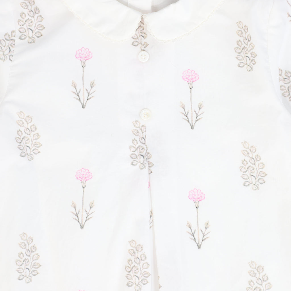 Bace Scattered floral collar dress