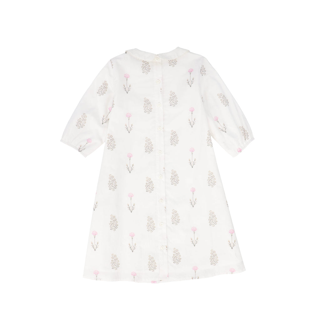 Bace Scattered floral collar dress