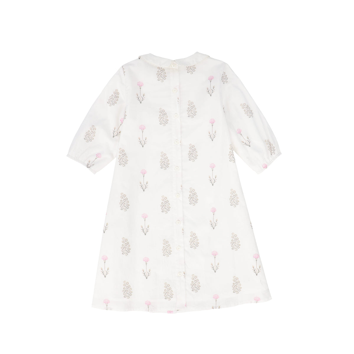 Bace Scattered floral collar dress