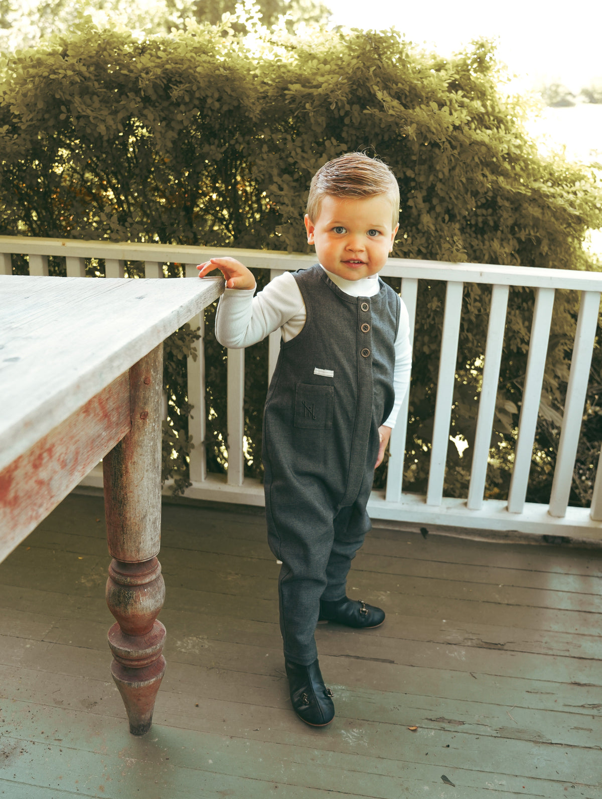 Calla Lili Pocket grey overall