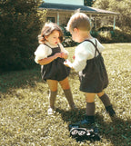 Calla Lili Tweed boy romper