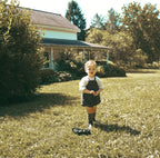 Calla Lili Tweed boy romper