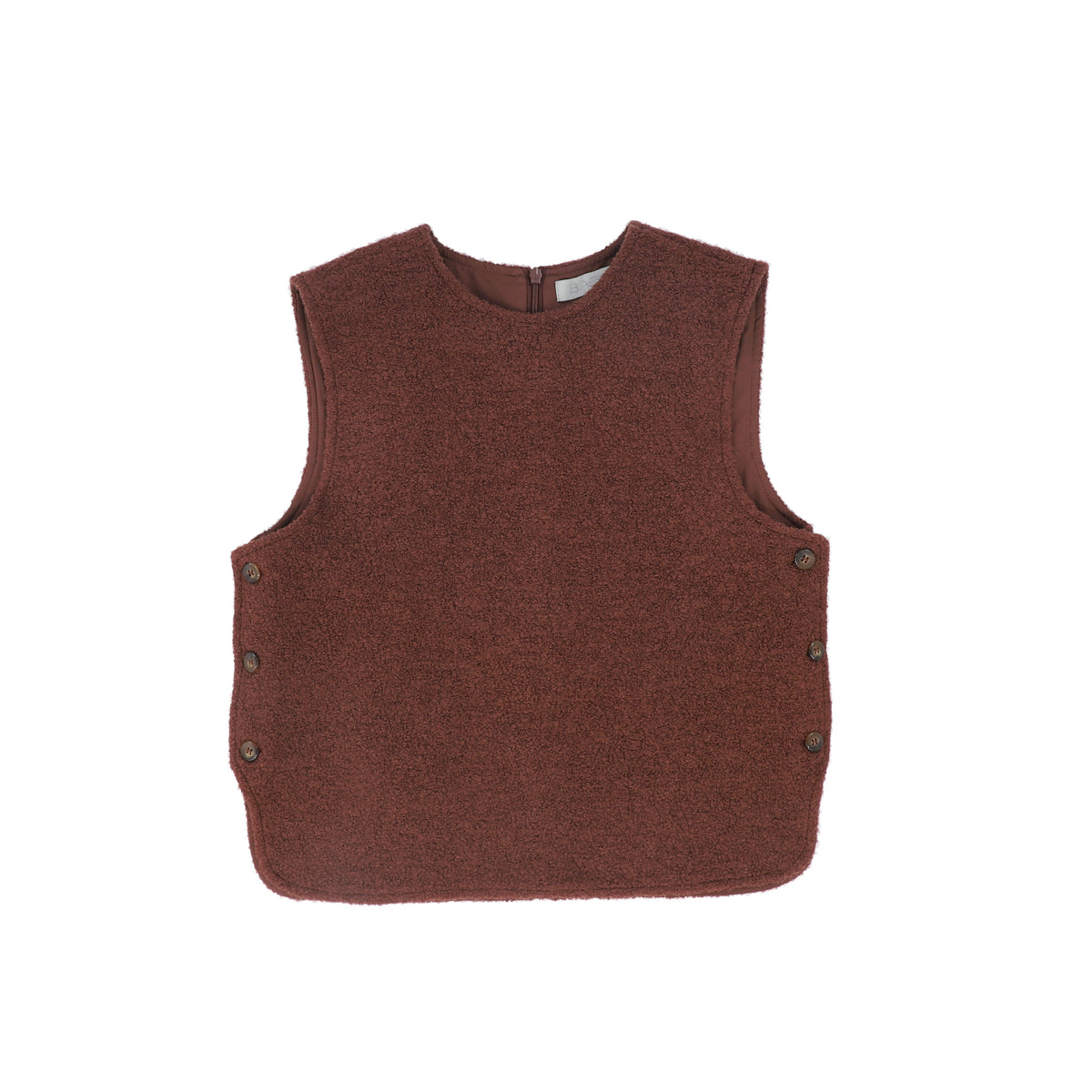 Bace Boucle wool vest