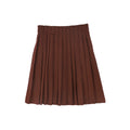 Bace Gathered waist pleat skirt