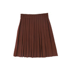 Bace Gathered waist pleat skirt