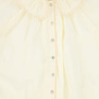 Bace Ruffle neck button down blouse