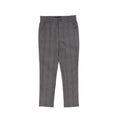 Bamboo Fitted plaid pants