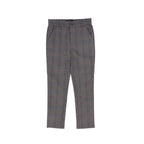 Bamboo Fitted plaid pants