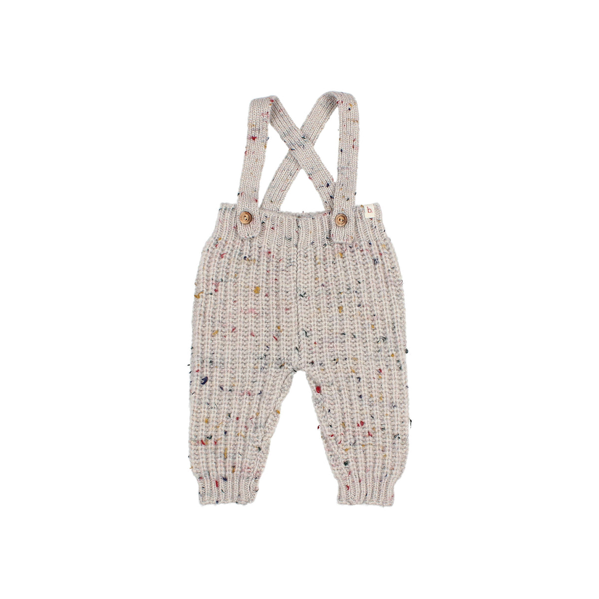 Buho Marled Grey knit overall