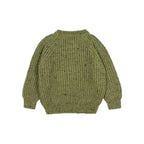 Buho Marled green knit sweater