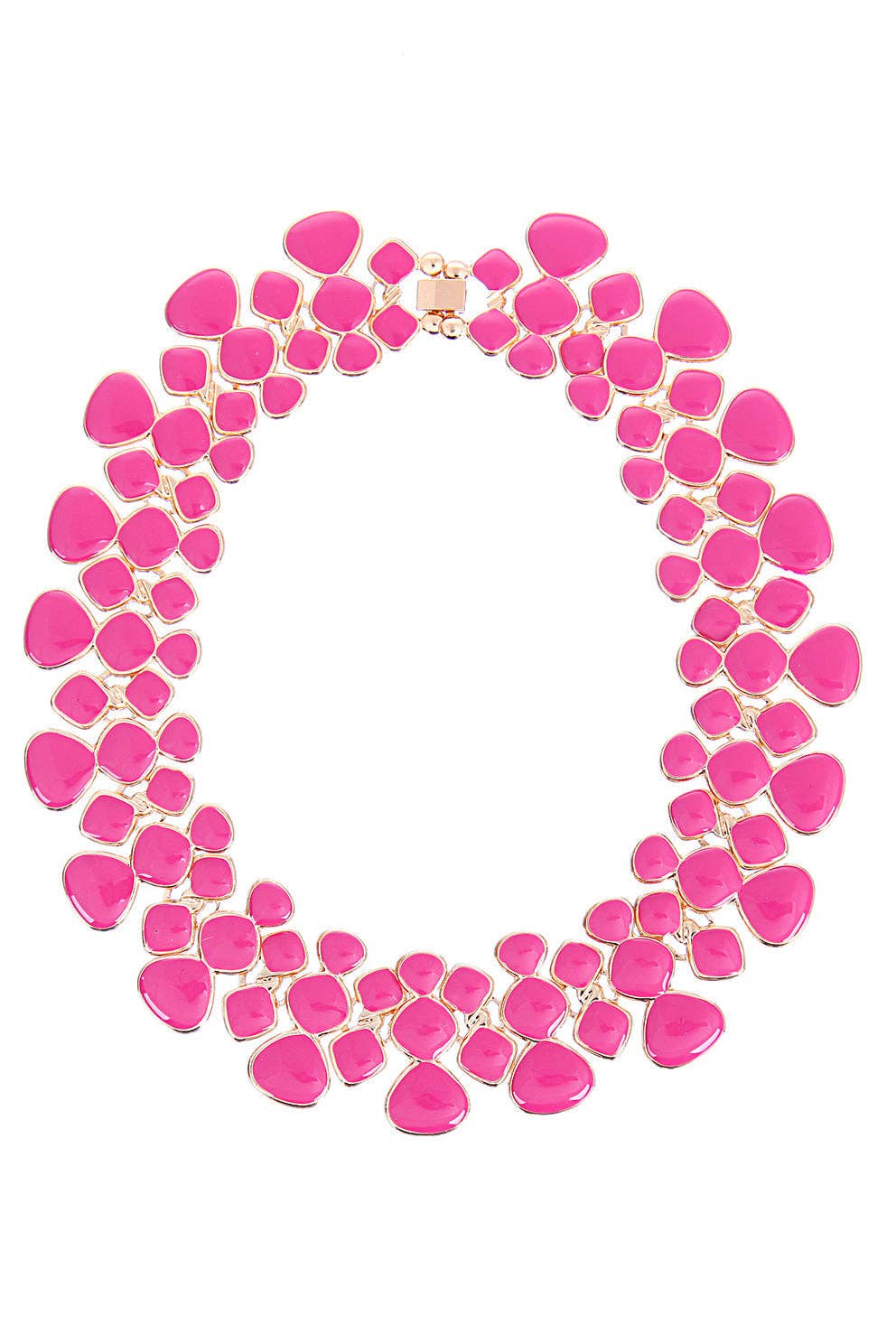 Adel Pink Collar Necklace