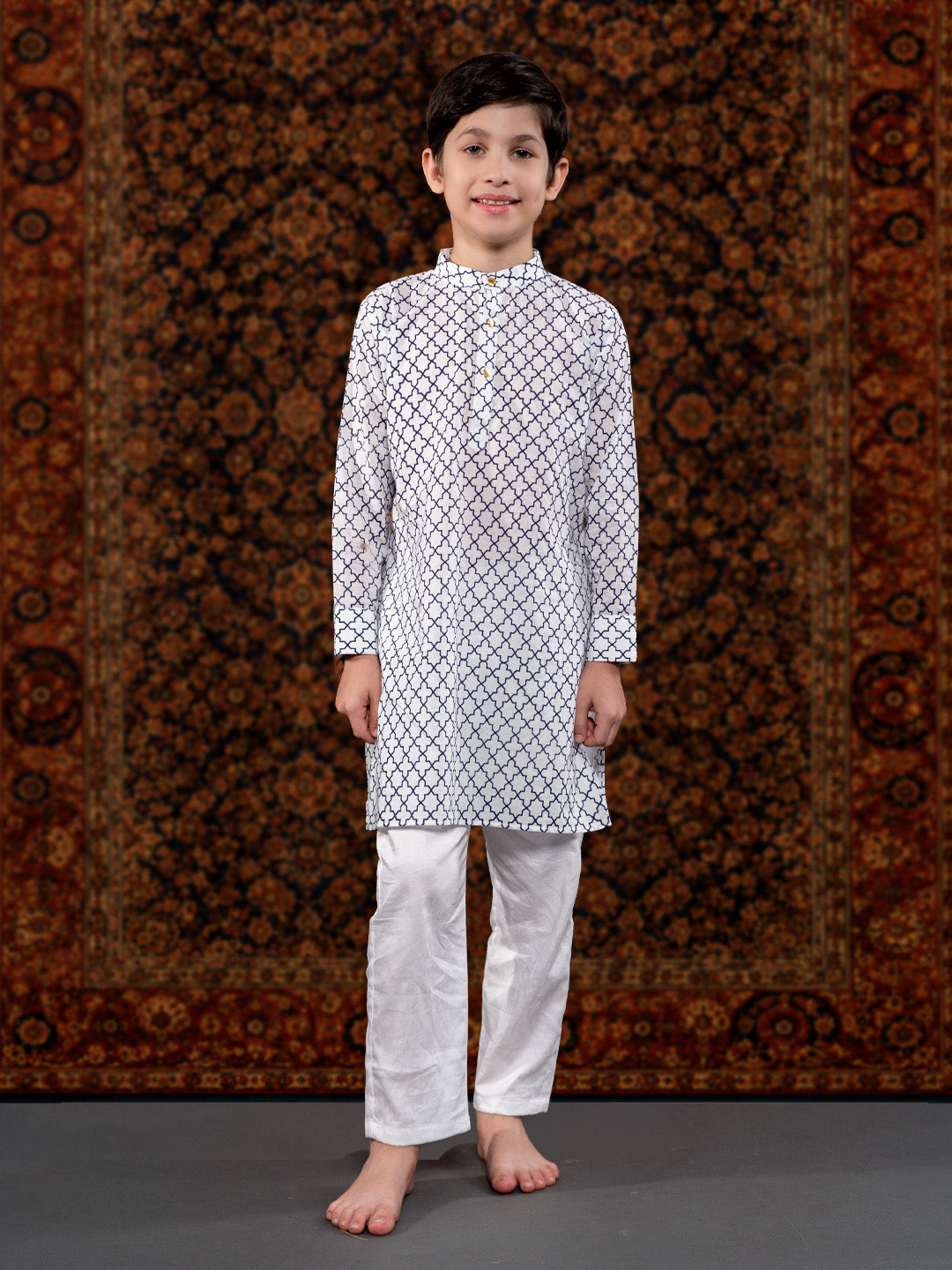 FARID (Black) KURTA SET