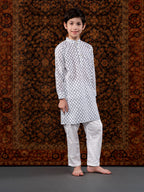 FARID (Black) KURTA SET