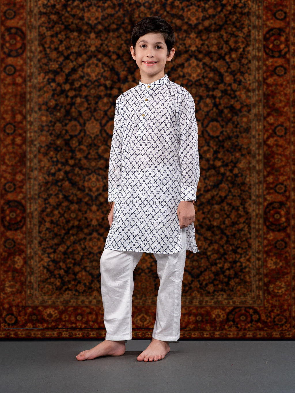 FARID (Black) KURTA SET