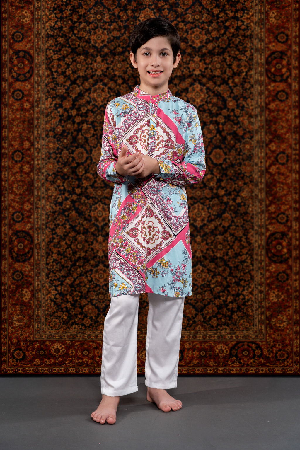 PINK RIAAN KURTA SET