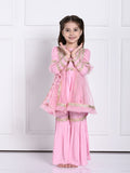 Ariyah Suit Set- A Light Pink Suit for Girls