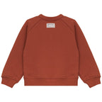 Calla Lili Sweat rust cardigan