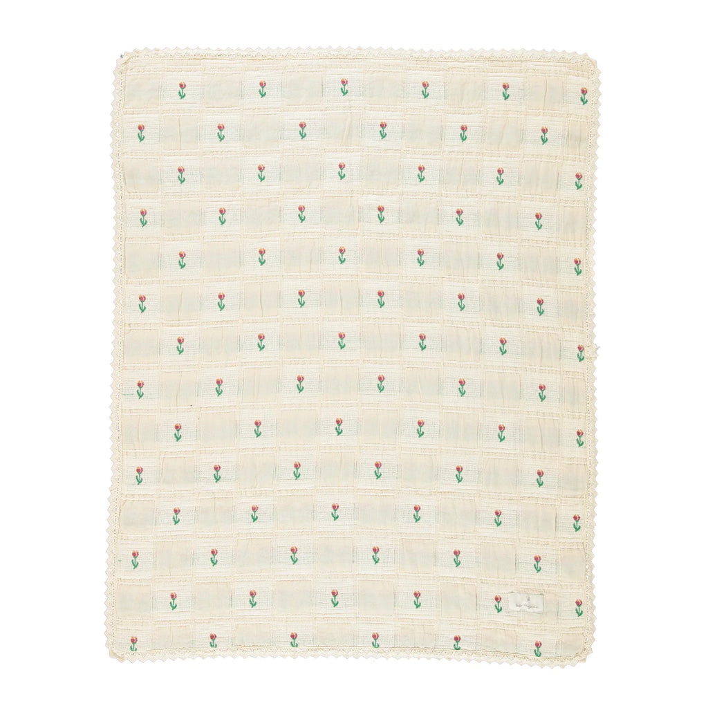 Bebe Organic Sand Belle Tulip Patchwork Blanket