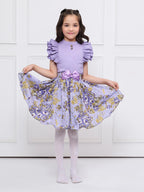 Lavender skirt set