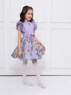 Lavender skirt set