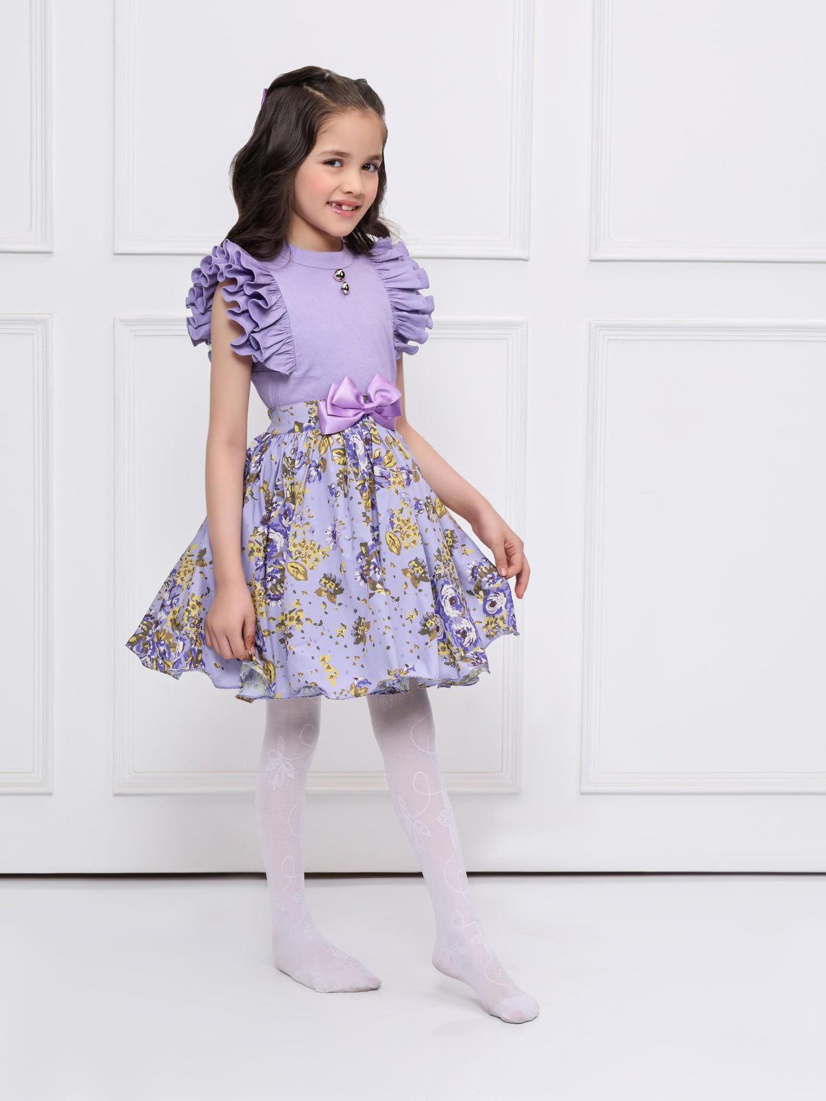 Lavender skirt set