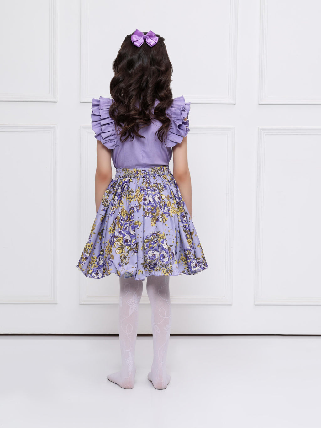 Lavender skirt set