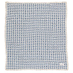 Bebe Organic Blue Crochet Blanket