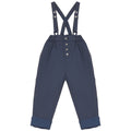 Calla Lili Suspender blue pants