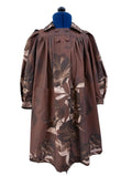 Christina Rohde Brown floral dress