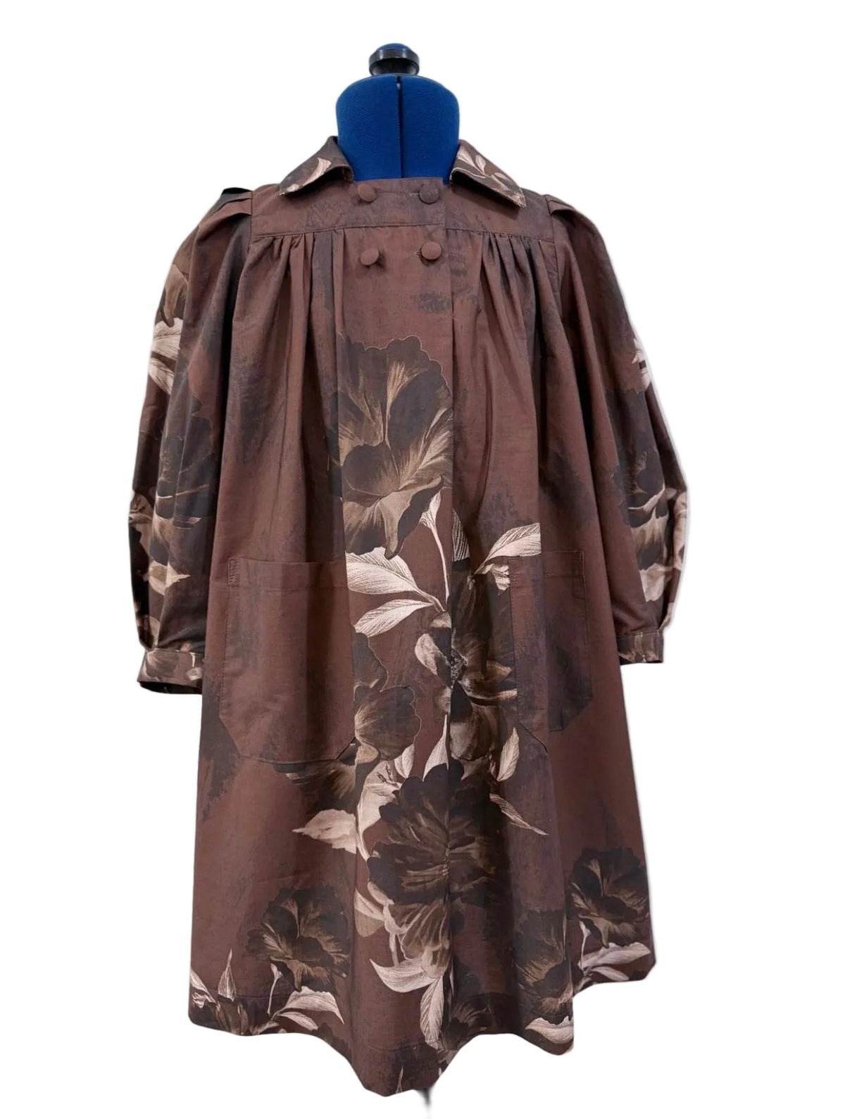 Christina Rohde Brown floral dress